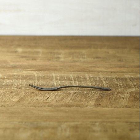 日本製 燕三條 不鏽鋼銀鱗 蛋糕叉子|水果叉 鎚目 小叉子 下午茶 - 富士通販