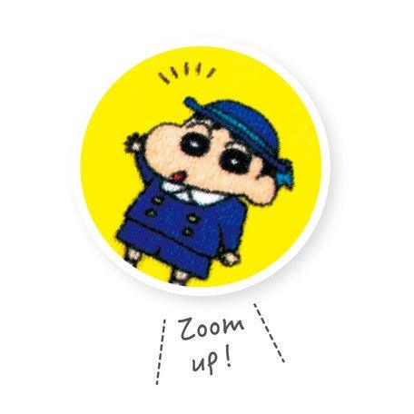 正版蠟筆小新純棉迷你手帕|柔軟小方巾 - 富士通販