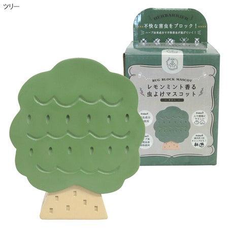 日本 夏日防蚊 驅蟲盒|陶瓷 驅蟲 驅蚊 防蚊 室內 露營 天然 檸檬 薄荷 燈籠 燭火 樹木 - 富士通販