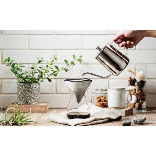 日本 不鏽鋼手沖咖啡濾網|可折疊 可重複使用 免濾紙 - 富士通販