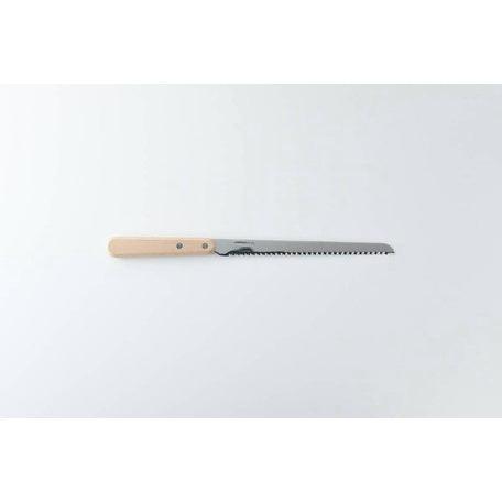 日本製 燕三條 木柄不鏽鋼麵包刀|吐司刀 粗齒麵包刀 烘焙工具 - 富士通販