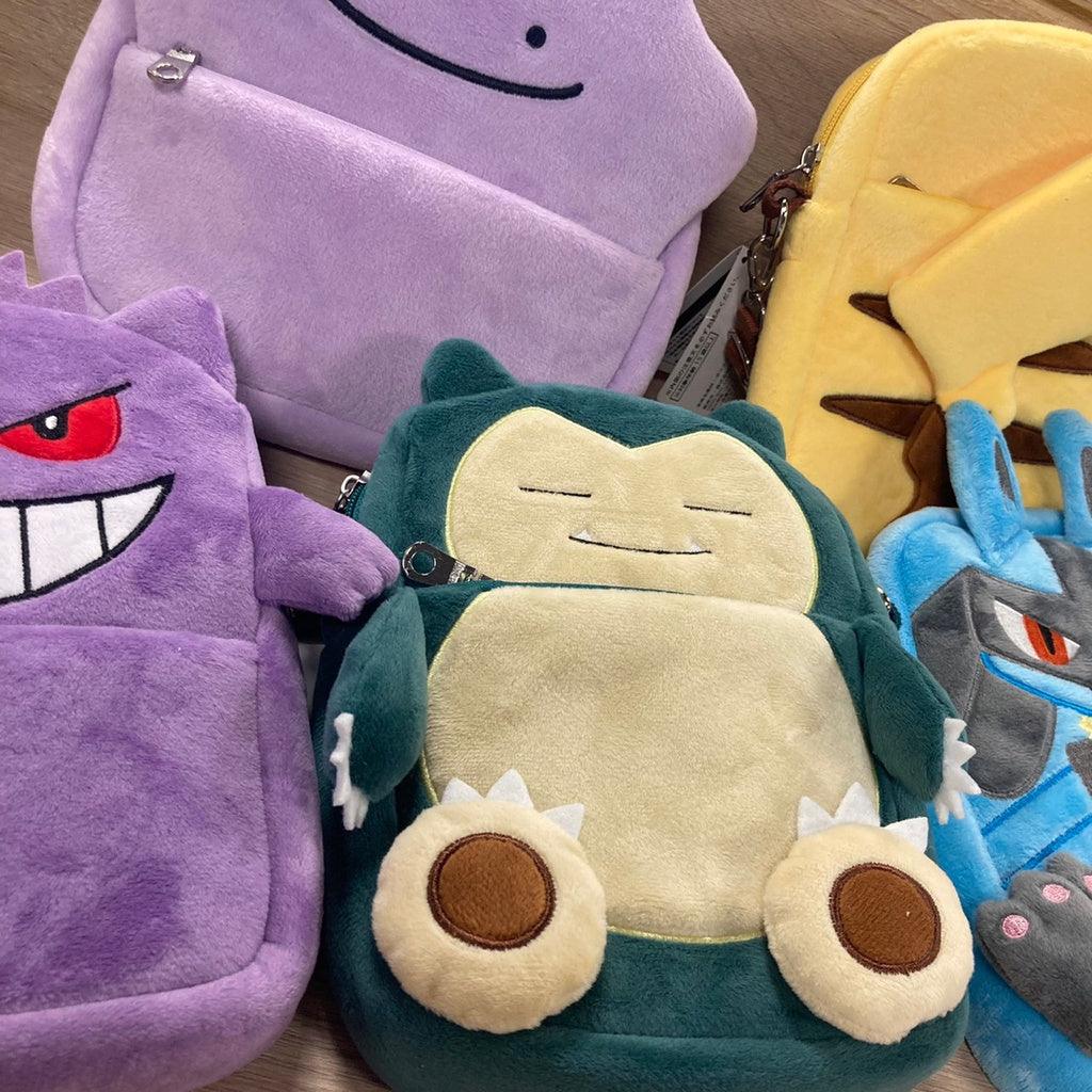 精靈寶可夢斜肩包|皮卡丘、卡比獸、百變怪、路卡利歐 - 富士通販