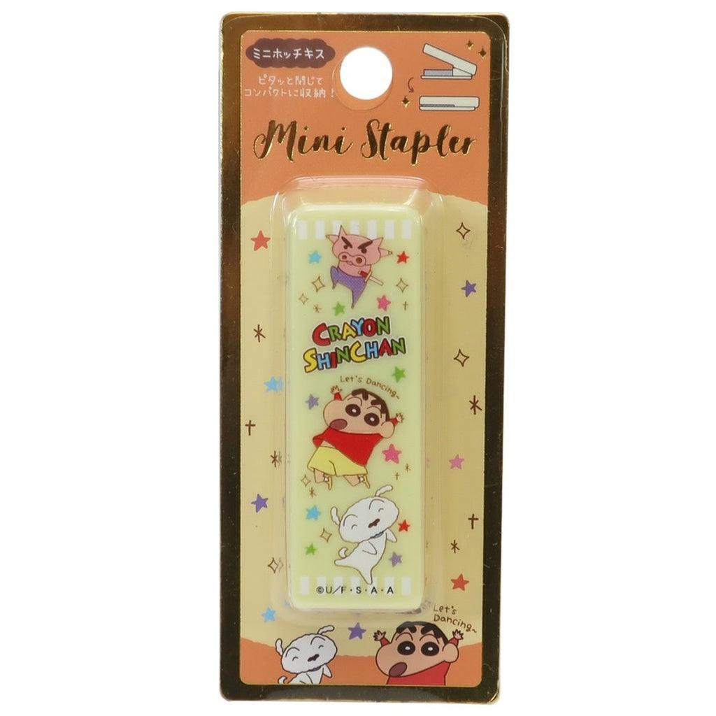 蠟筆小新輕巧型迷你訂書機|日本文具(辦公、上學文具) - 富士通販