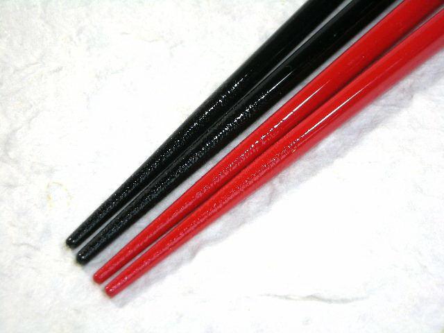 日本製 田中箸店天然月兔木筷|若狹彩繪日式防滑筷子 - 富士通販