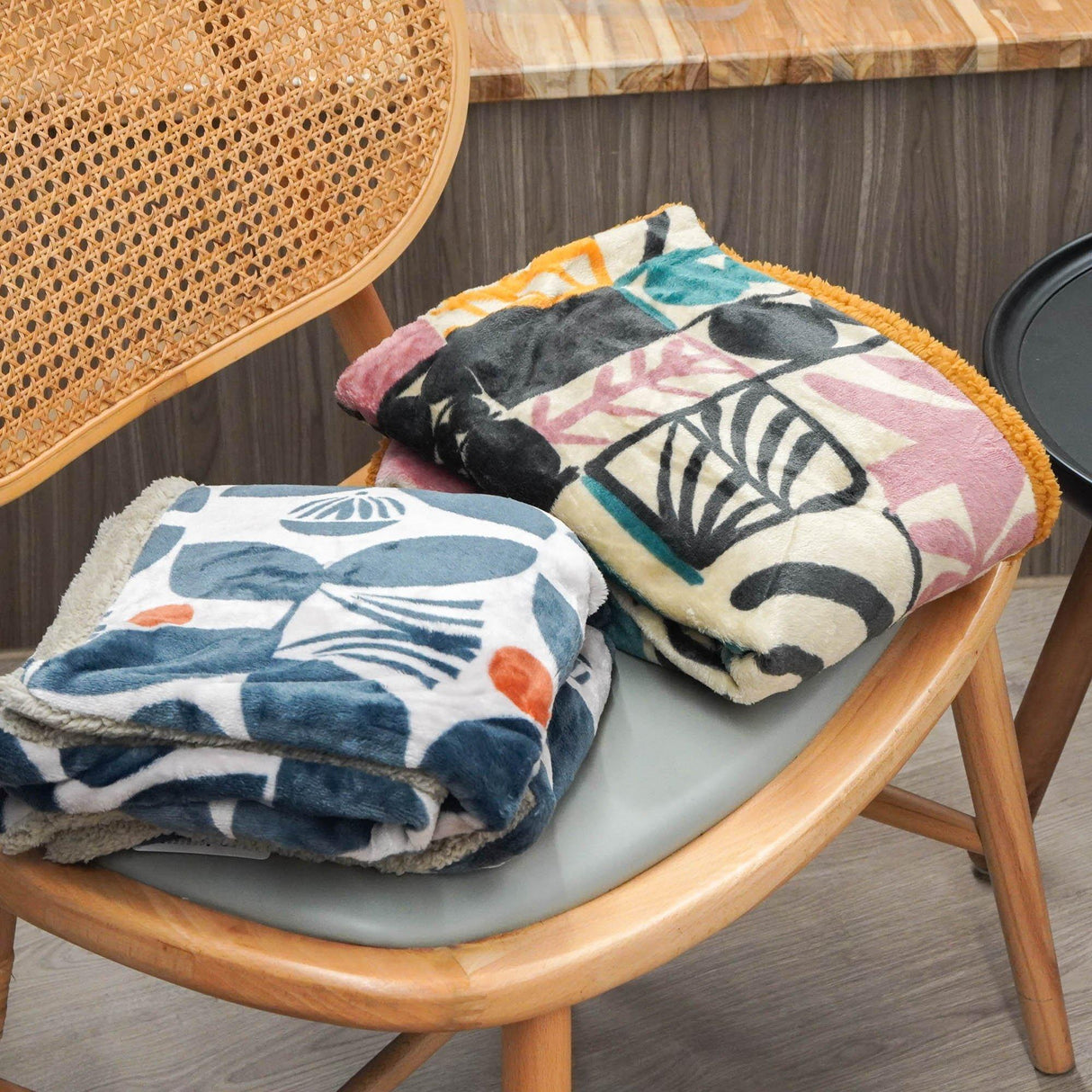 北歐風格毛毯|舒適法蘭絨材質 - 富士通販