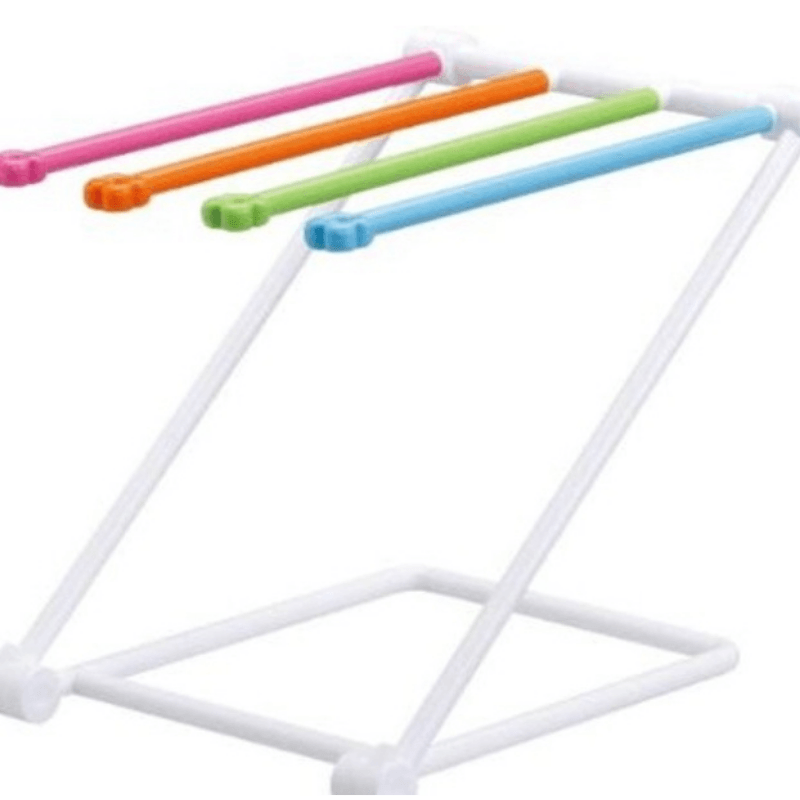 日本抹布、寶特瓶晾乾架|可折疊收納毛巾架防止發霉 - 富士通販