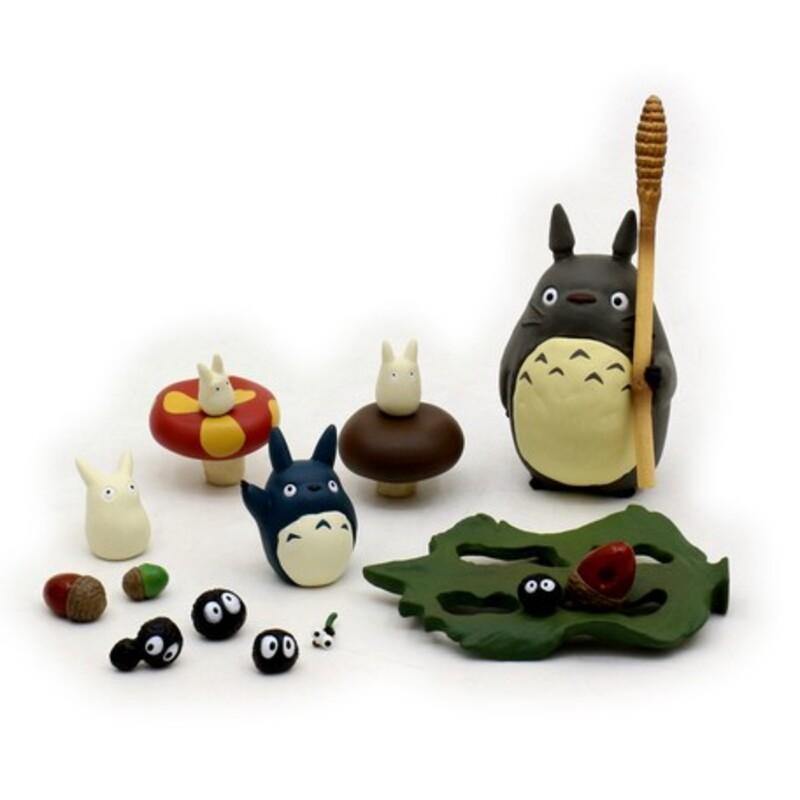 宮崎駿系列公仔收藏模型|無臉男、龍貓、龍貓公車 - 富士通販