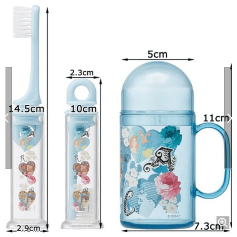 兒童旅行牙刷組|角落生物、小美人魚、龍貓、維尼 - 富士通販