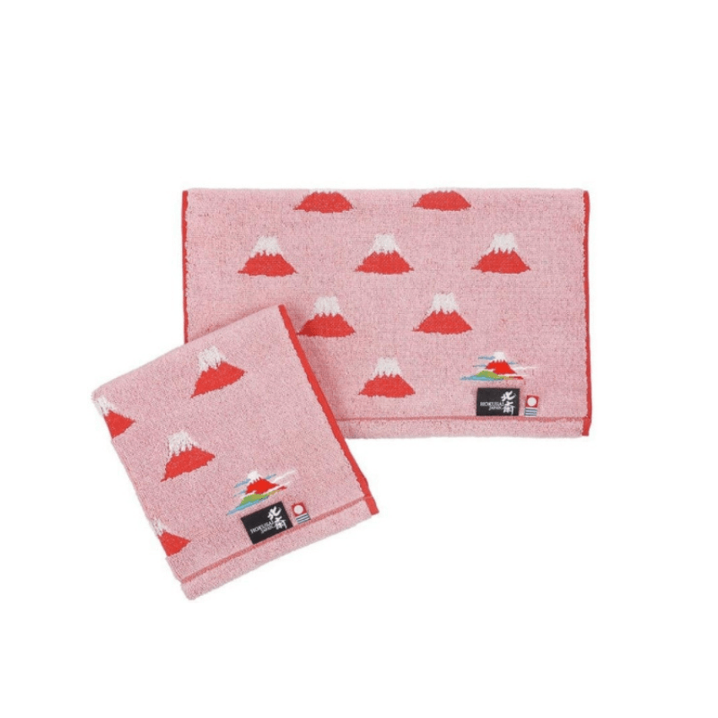 日本製今治毛巾,北齋富士山毛巾|柔軟、耐久、手感佳 - 富士通販