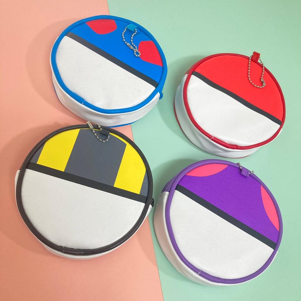 日本精靈寶可夢拉鍊包、收納包、錢包|精靈球、超級球、高級球、大師球 - 富士通販