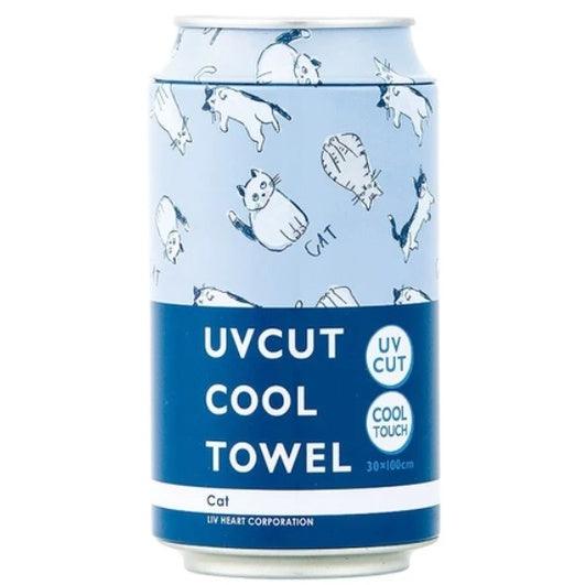 日本涼感毛巾|防紫外線 飲料罐包裝 - 富士通販