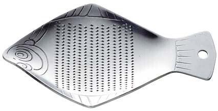 日本製造 大蒜生薑磨泥器 魚 烏賊 河豚 煎鍋造型|磨蒜泥 磨薑器 副食品磨泥器 - 富士通販