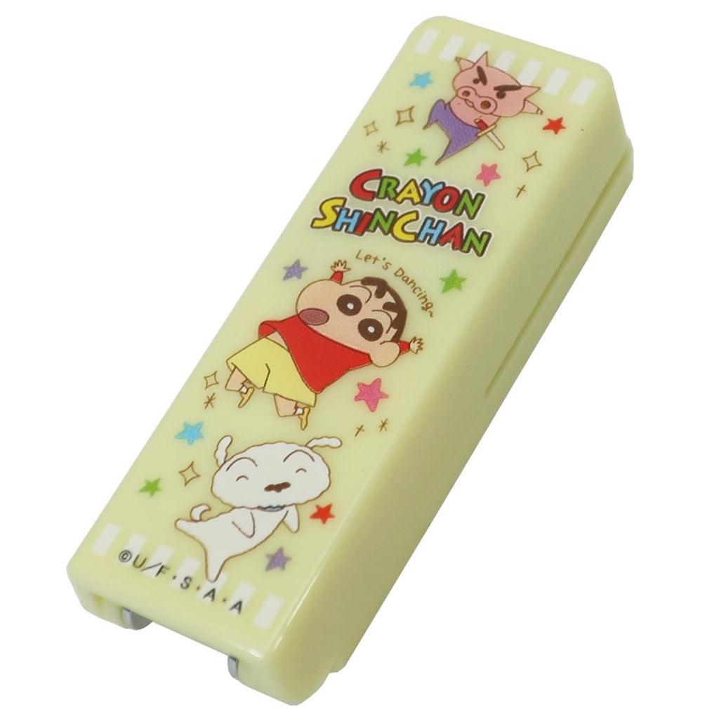 蠟筆小新輕巧型迷你訂書機|日本文具(辦公、上學文具) - 富士通販