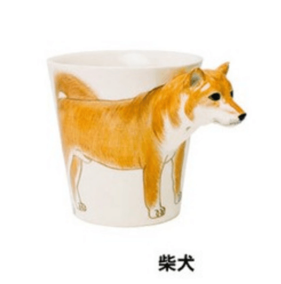 萌寵園區耐熱馬克杯|柴犬、法鬥、虎斑貓、橘虎斑貓 - 富士通販