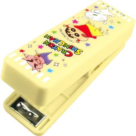 蠟筆小新輕巧型迷你訂書機|日本文具(辦公、上學文具) - 富士通販