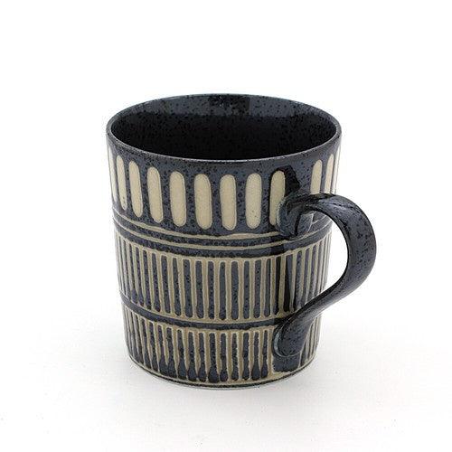 日本製 美濃燒 民族風 陶瓷馬克杯 餐盤|咖啡杯 情侶杯 甜點盤 水果盤 - 富士通販