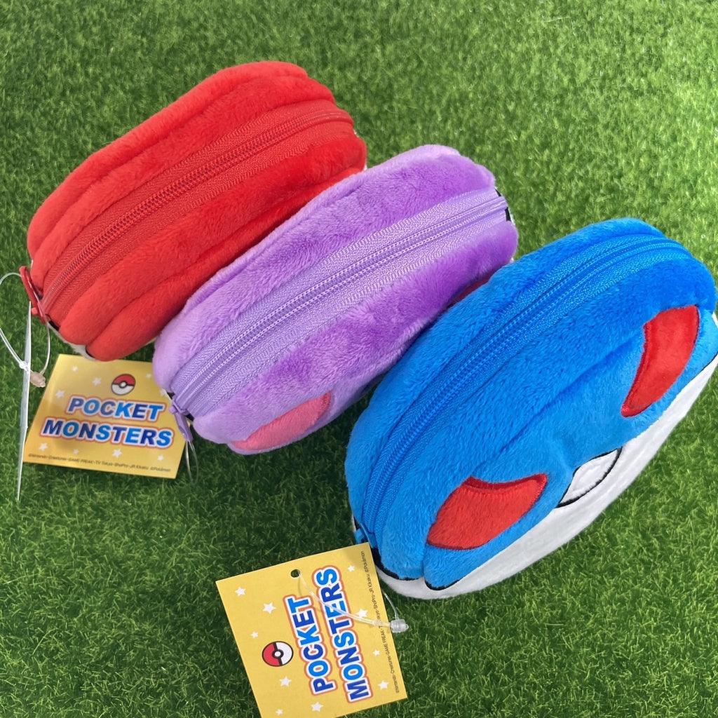 神奇寶貝球 絨毛零錢包|精靈球 大師球 超級球 - 富士通販