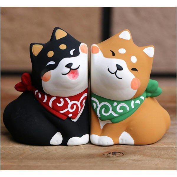 辦公室療癒公仔貼臉柴犬-黑柴|黃柴 - 富士通販