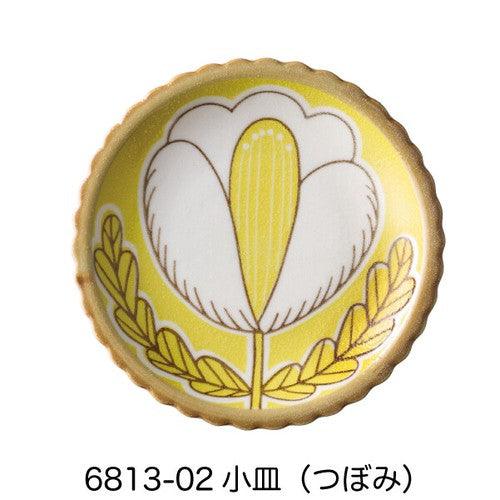 日本製 復古 花草 陶瓷餐具|義大利麵盤 甜點盤 點心碗 - 富士通販