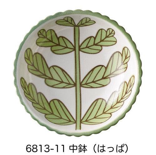 日本製 復古 花草 陶瓷餐具|義大利麵盤 甜點盤 點心碗 - 富士通販