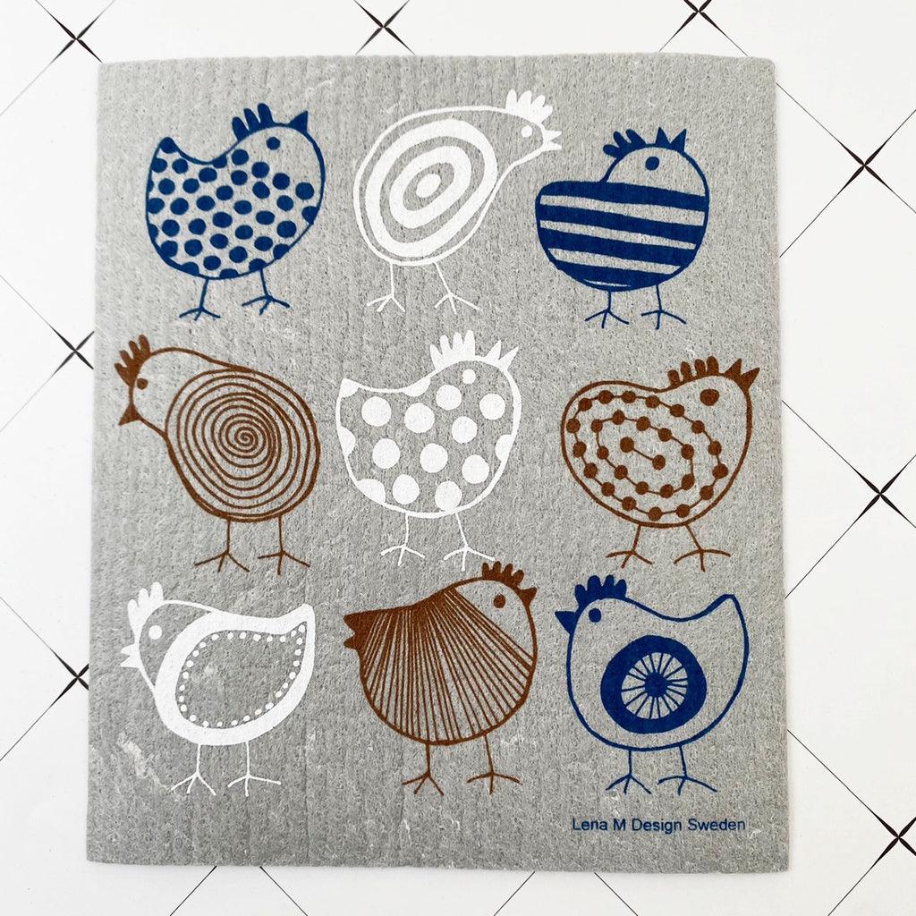 德國製造 超吸水 不掉棉絮纖維素廚房抹布 愛動物系列|不留水痕 速乾抗菌 清潔用品 - 富士通販