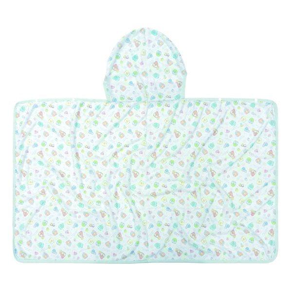 角落生物夏日涼感斗篷(睡衣款/數字款)|兒童遮陽涼爽披肩 - 富士通販