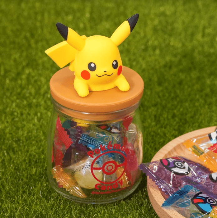 寶可夢公仔糖果罐|伊布、皮卡丘、小火龍、卡比獸、耿鬼、傑尼龜、妙蛙種子 - 富士通販