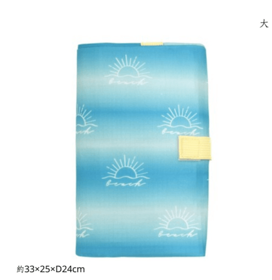 天空藍/太陽橙保冷袋 (大/ 小),保冷保溫一次滿足,收納摺疊超方便 - 富士通販