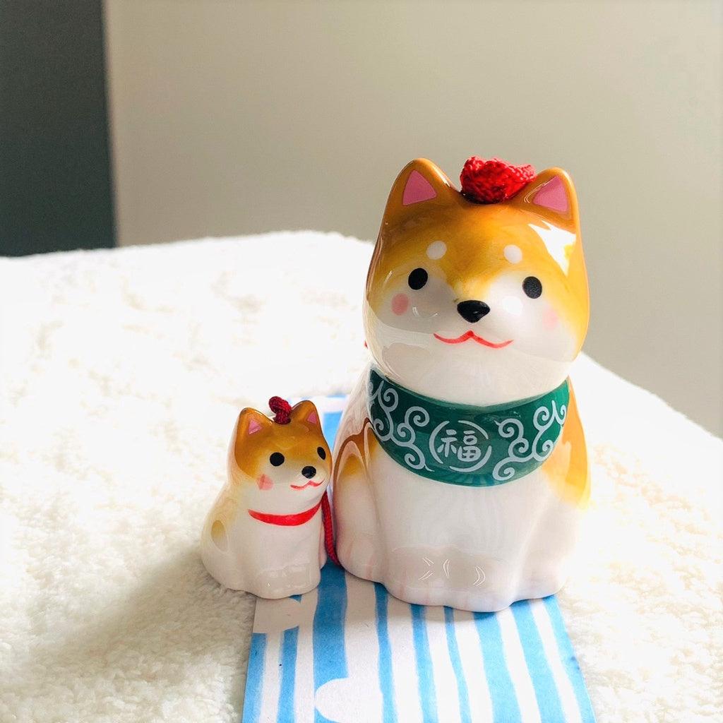 藥師窯柴犬風鈴|風鈴|陶器|柴犬 - 富士通販