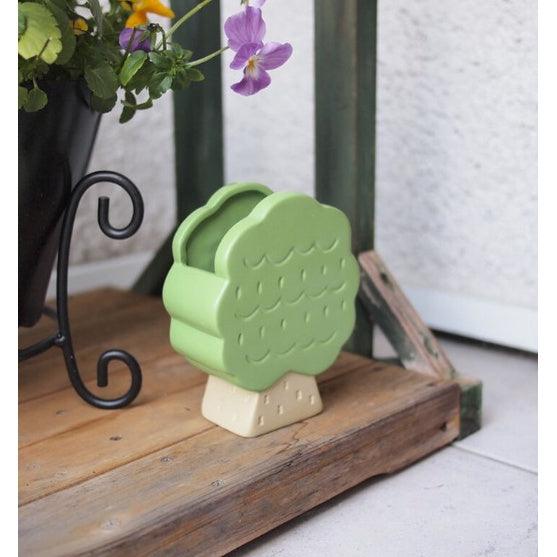 日本 夏日防蚊 驅蟲盒|陶瓷 驅蟲 驅蚊 防蚊 室內 露營 天然 檸檬 薄荷 燈籠 燭火 樹木 - 富士通販