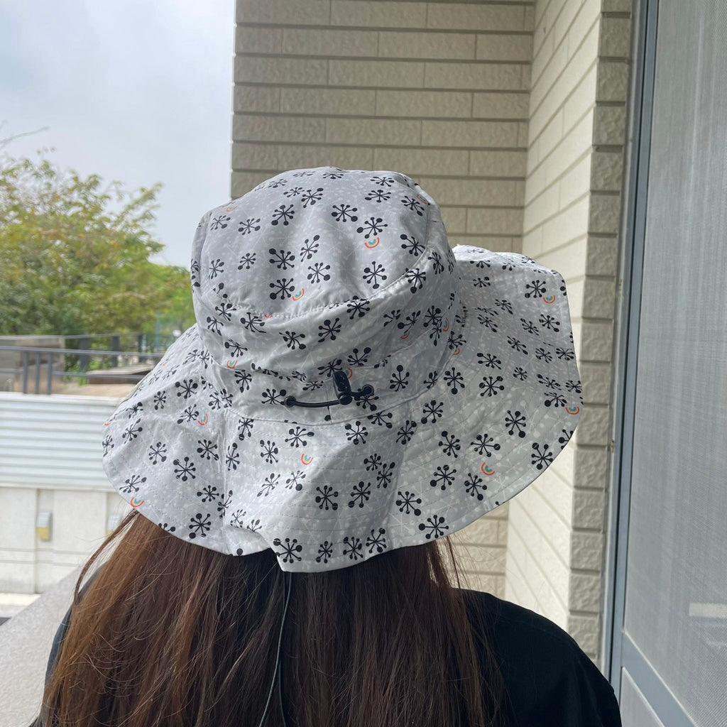 復古碎花遮陽漁夫帽|出遊必備 - 富士通販