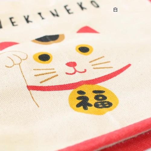 日本招財貓手提袋| 帆布袋、 環保袋、露營野餐袋 - 富士通販