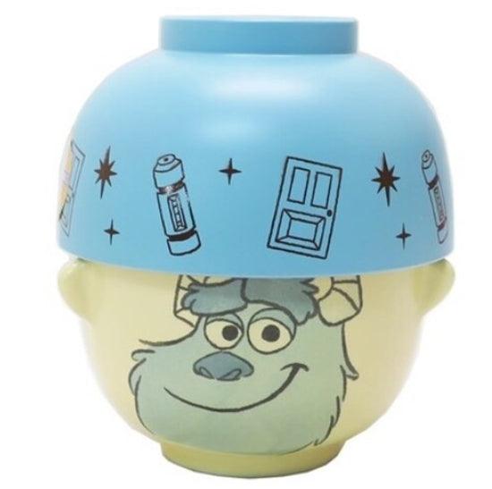 日本製|兒童湯碗飯碗、兩用碗 迪士尼 玩具總動員 杯麵 死侍湯碗 大眼仔 毛怪 熊抱哥 三眼怪 - 富士通販