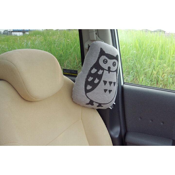 貓頭鷹安全帶靠枕|汽車用品 - 富士通販