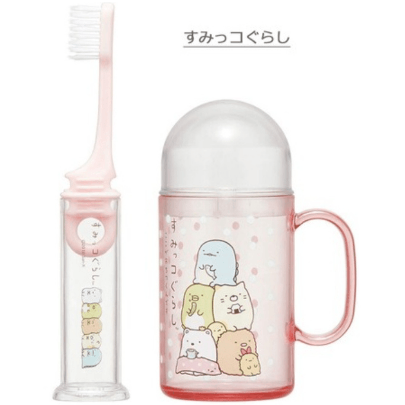兒童旅行牙刷組|角落生物、小美人魚、龍貓、維尼 - 富士通販