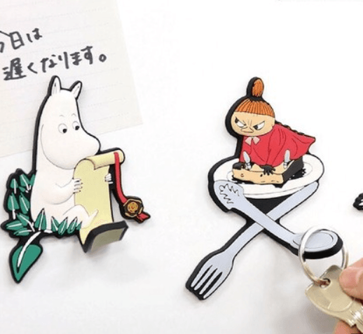 嚕嚕米磁鐵掛勾鑰匙圈|嚕嚕米、小不點 - 富士通販