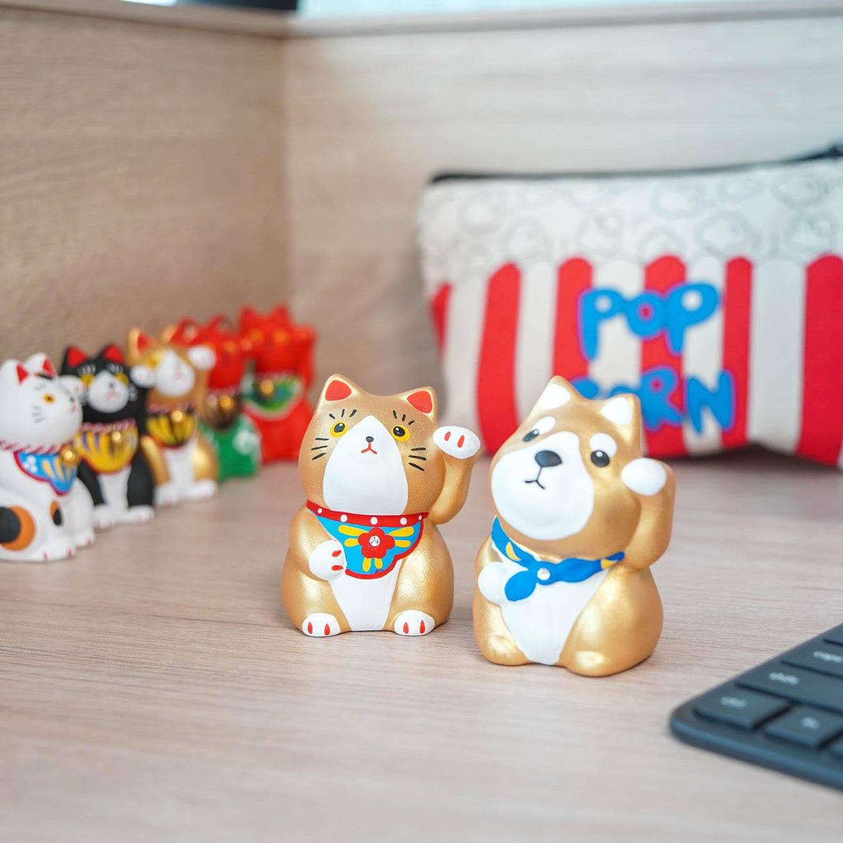 日本開運除厄招福消災招財貓|各種顏色招財貓柴犬 - 富士通販