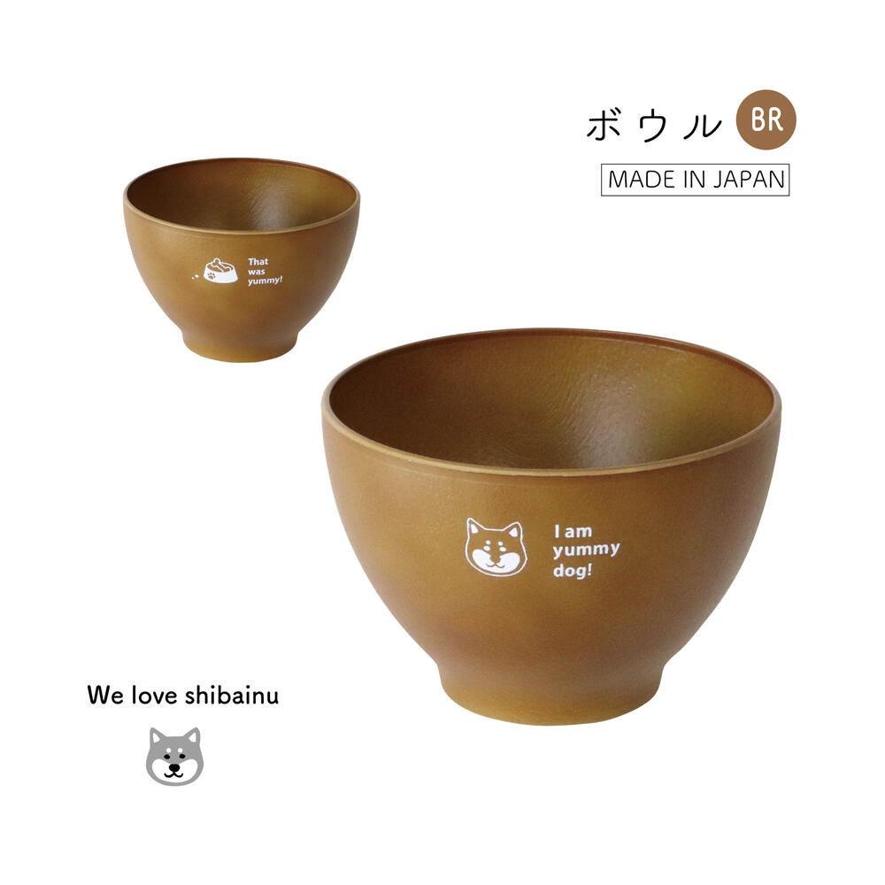 日本製田中箸店柴犬飯碗|兒童餐具/情侶碗,可用洗碗機、不易破碎 - 富士通販