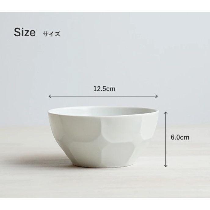 日本製 波佐見燒 和山窯 立體面小缽|職人手作 - 富士通販