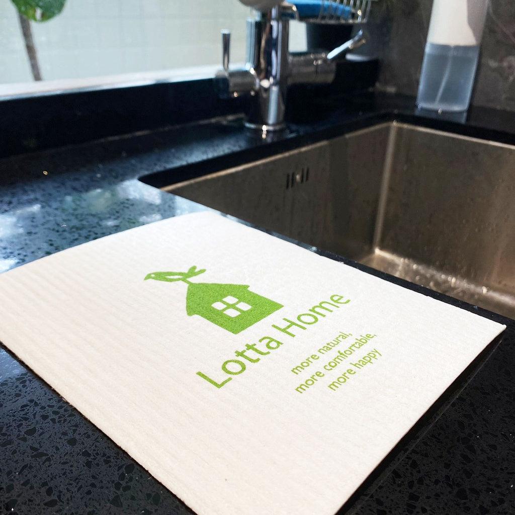 德國製造 北歐風 纖維素抹布 不掉棉絮|吸水抹布 不留水痕 速乾抗菌 - 富士通販