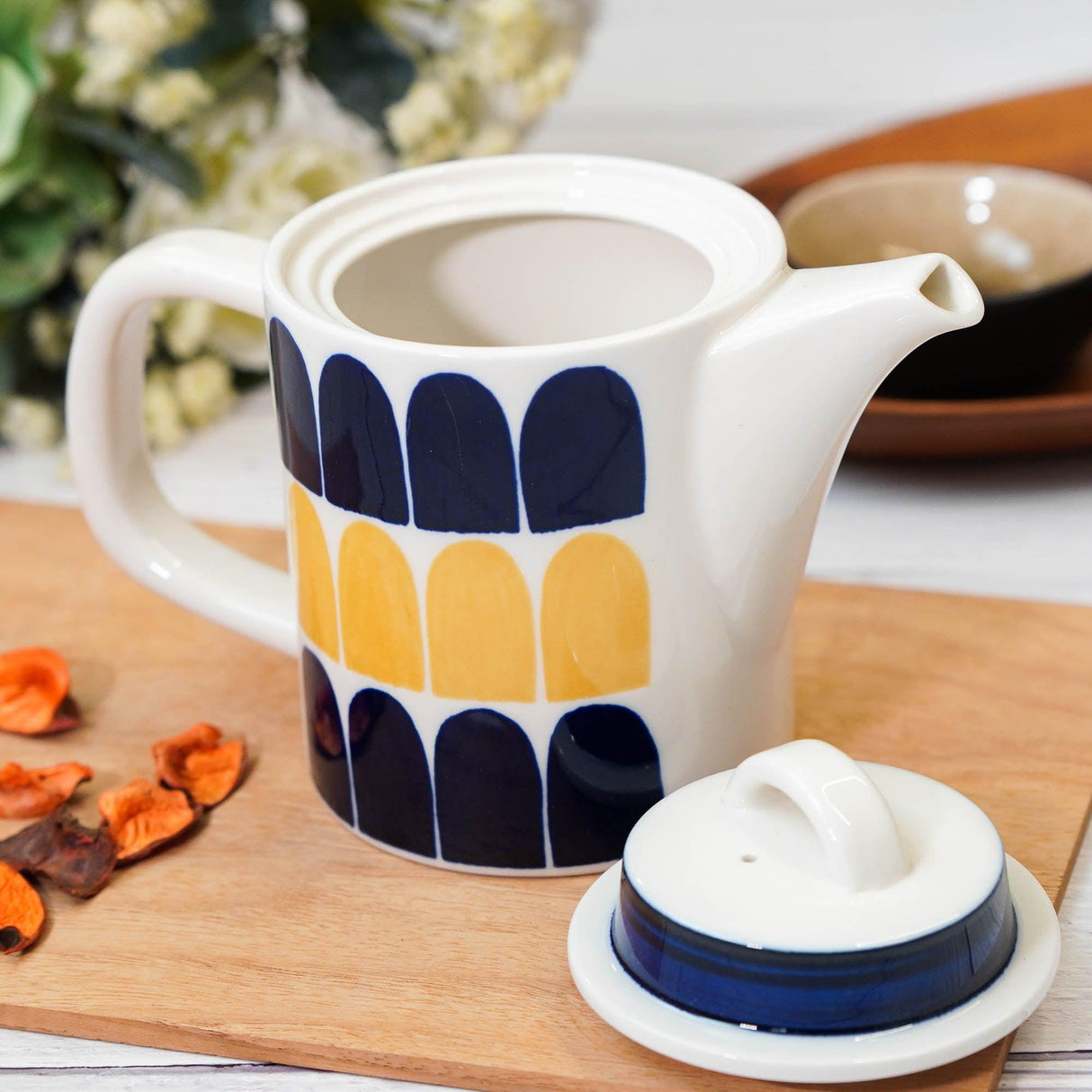 日本製 納維亞風情 下午茶杯盤組|茶壺 馬克杯 盤子 碗 - 富士通販