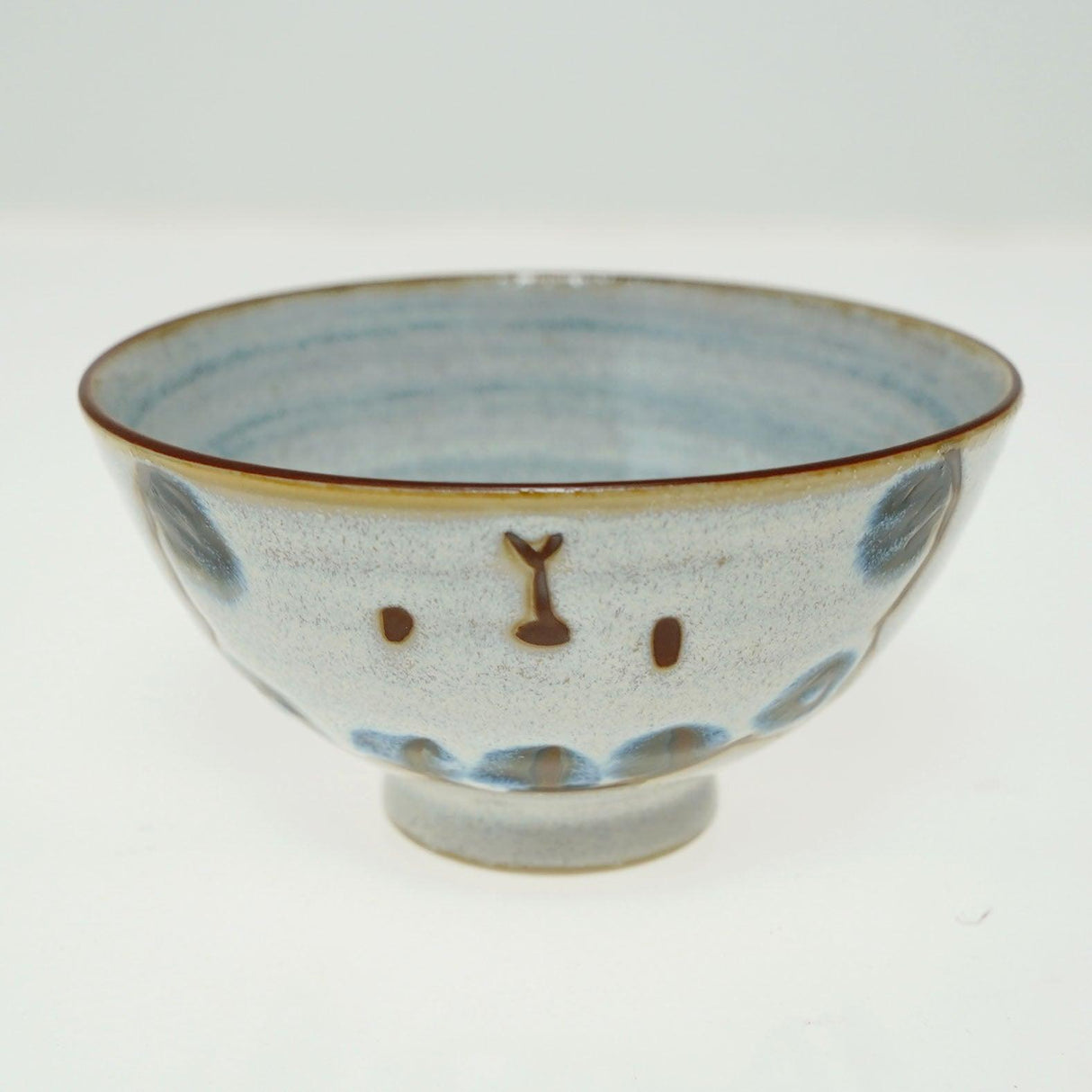 日本製 美濃燒貓咪茶碗|造型碗 日式陶瓷碗 - 富士通販