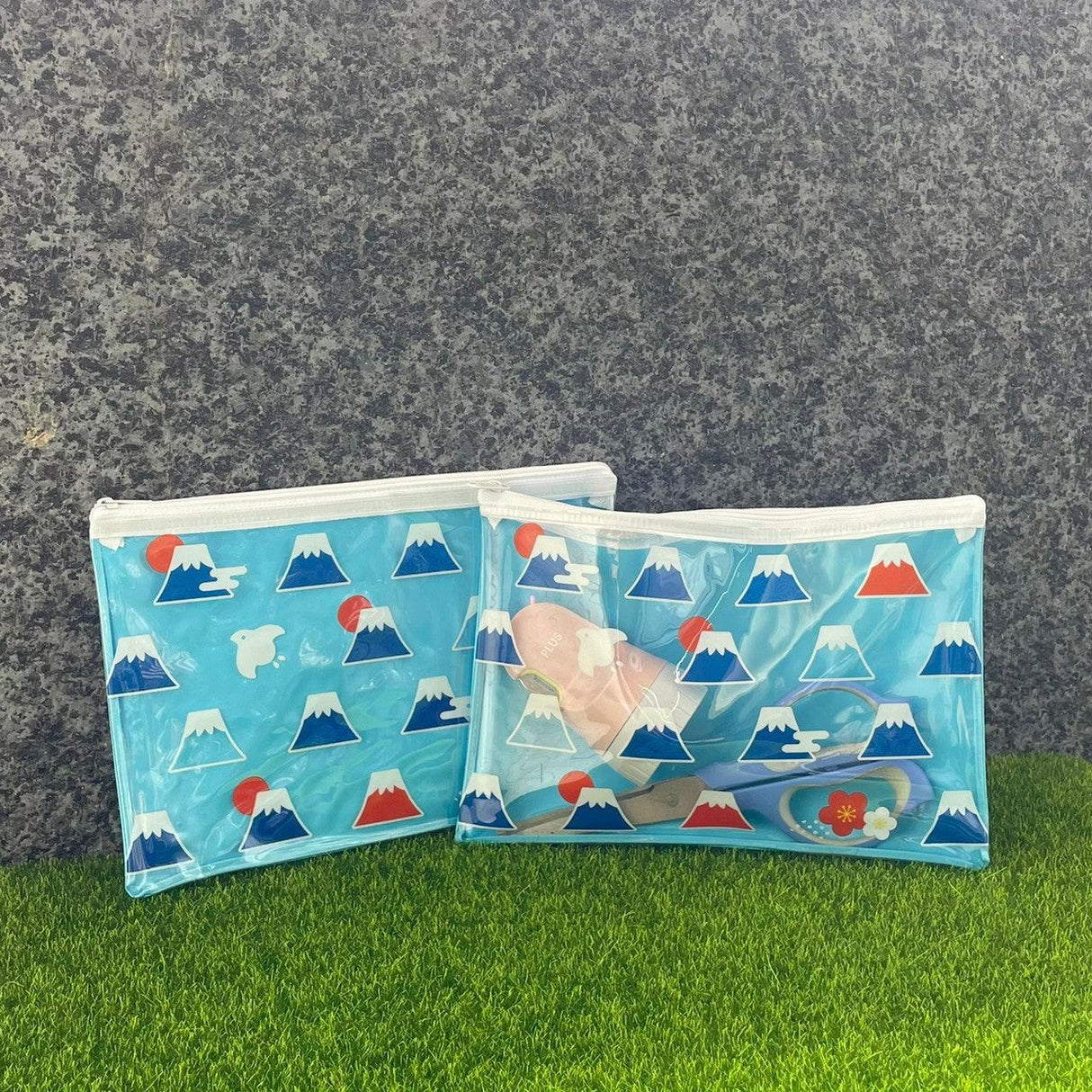 富士山文具收納袋|萬用化妝包 - 富士通販