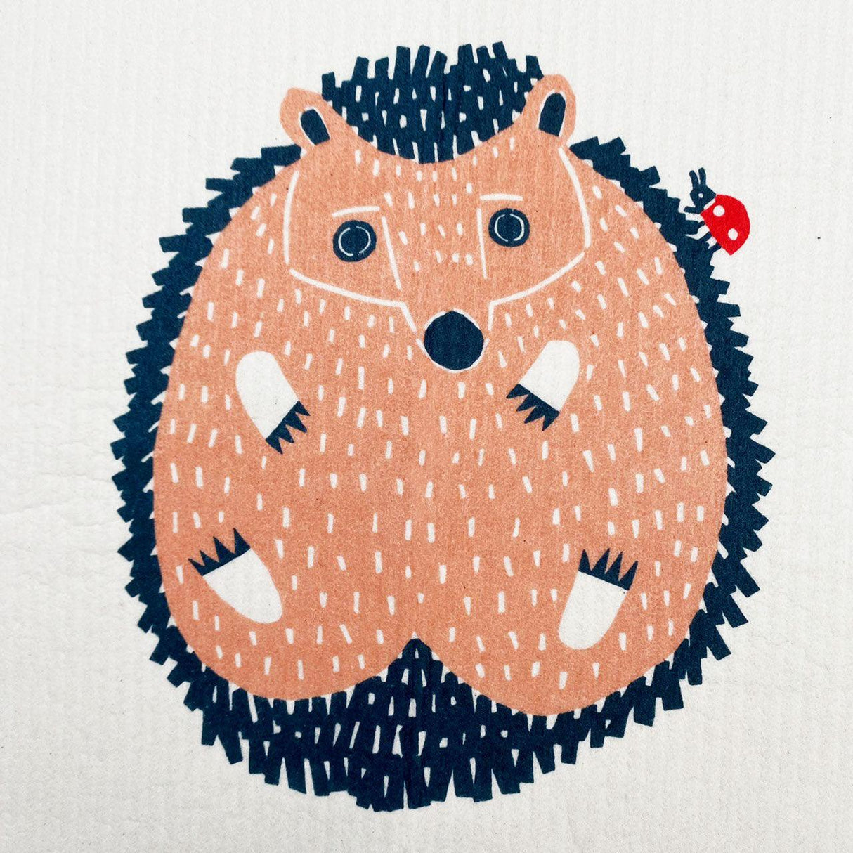 德國製造 動物圖案 纖維素吸水抹布 不掉棉絮 不留水痕|海鷗 熊 刺蝟 貓咪圖案 兩種尺寸 - 富士通販