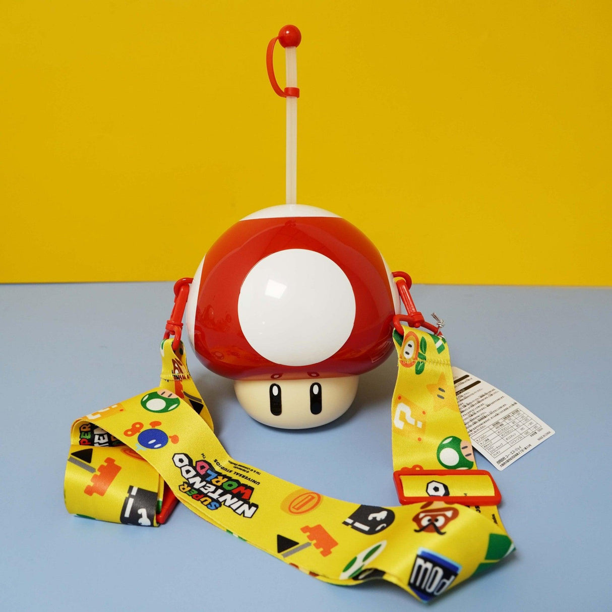 日本限定 瑪利歐 蘑菇水壺|紅色 綠色 - 富士通販