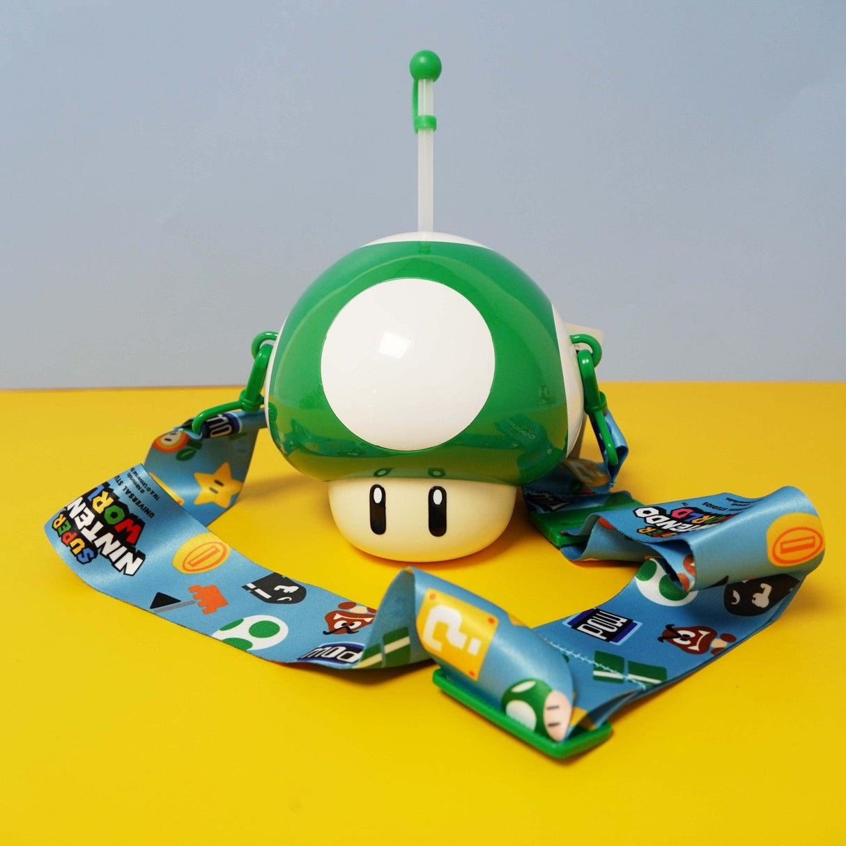 日本限定 瑪利歐 蘑菇水壺|紅色 綠色 - 富士通販