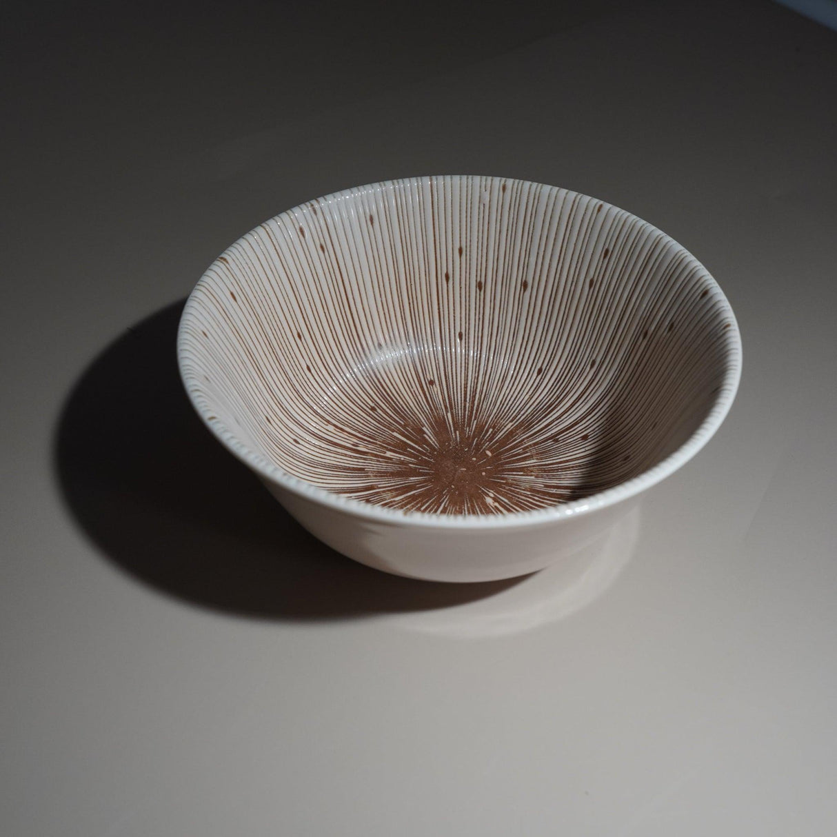 日本製 美濃燒 千段十草 陶瓷碗|飯碗 湯碗 餐碗 - 富士通販