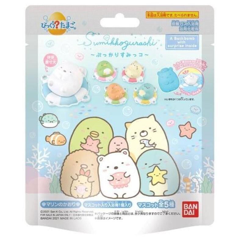 兒童泡澡入浴球|卡通人物 附贈公仔 - 富士通販