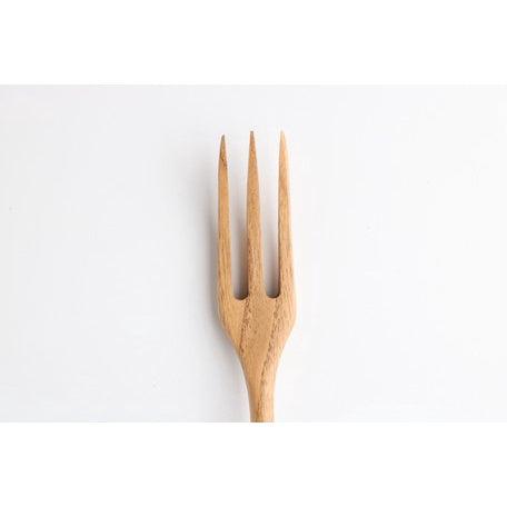 日本 板栗木叉子|叉子 天然木 天然木餐具 - 富士通販