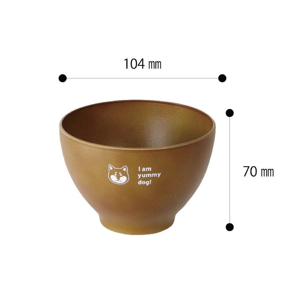 日本製田中箸店柴犬飯碗|兒童餐具/情侶碗,可用洗碗機、不易破碎 - 富士通販